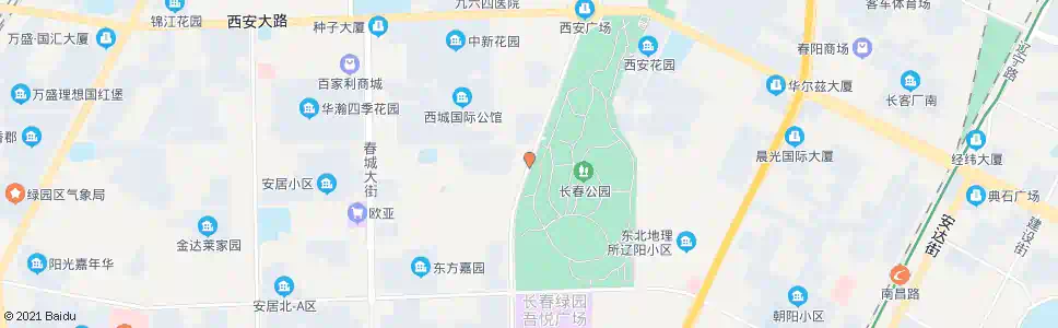 长春乐园路_公交站地图_长春公交_妙搜公交查询2024