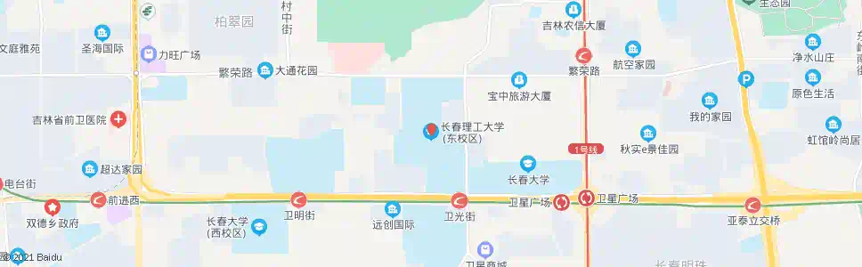 长春理工大学_公交站地图_长春公交_妙搜公交查询2024