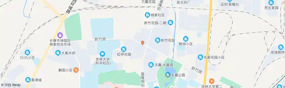 长春基隆南街_公交站地图_长春公交_妙搜公交查询2024