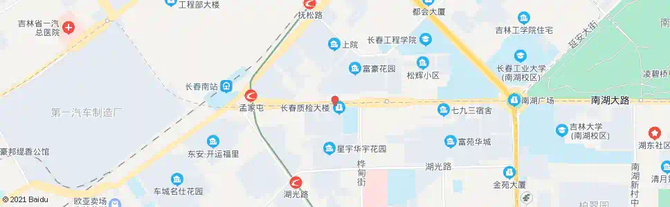 长春浑江街_公交站地图_长春公交_妙搜公交查询2024