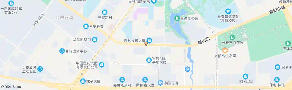 长春创立街_公交站地图_长春公交_妙搜公交查询2024