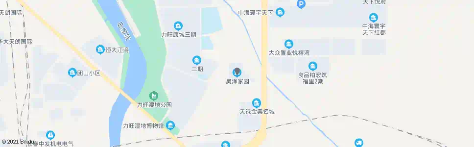 长春昊泽家园_公交站地图_长春公交_妙搜公交查询2024