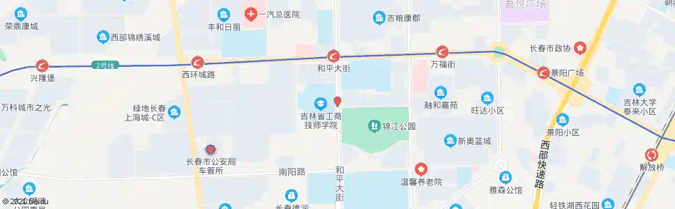 长春锦江路_公交站地图_长春公交_妙搜公交查询2024