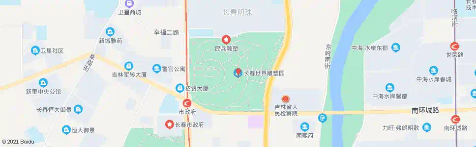 长春雕塑公园_公交站地图_长春公交_妙搜公交查询2024