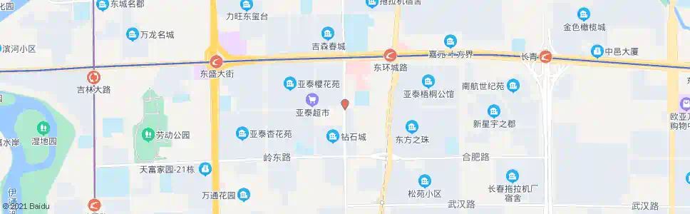 长春安乐路(乐群街)_公交站地图_长春公交_妙搜公交查询2024