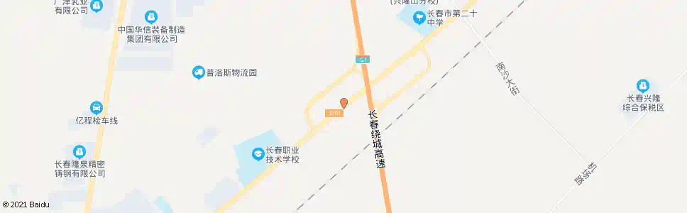 长春胡家店_公交站地图_长春公交_妙搜公交查询2024