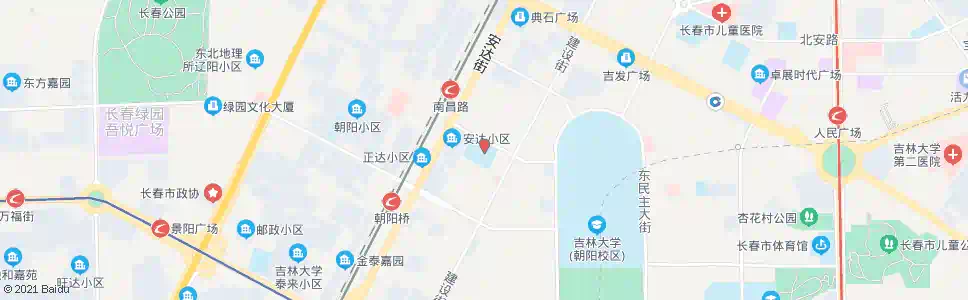 长春长春市第二实验中学_公交站地图_长春公交_妙搜公交查询2024