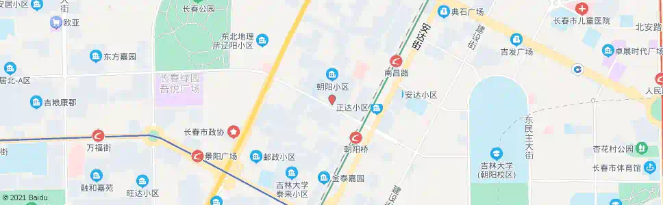 长春庆阳街_公交站地图_长春公交_妙搜公交查询2024