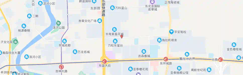 长春紫盈花城_公交站地图_长春公交_妙搜公交查询2024