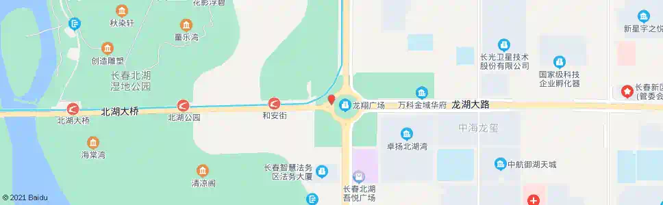 长春龙翔广场_公交站地图_长春公交_妙搜公交查询2024