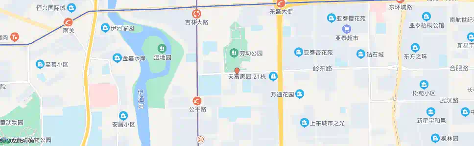 长春岭东路_公交站地图_长春公交_妙搜公交查询2024