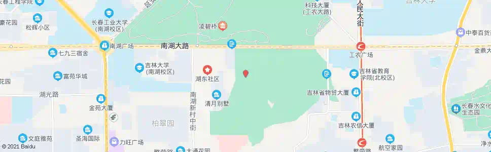 长春南湖宾馆_公交站地图_长春公交_妙搜公交查询2024