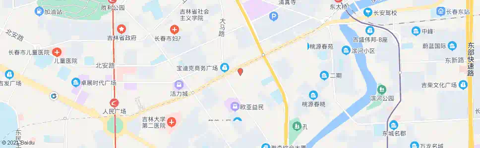 长春二马路_公交站地图_长春公交_妙搜公交查询2024