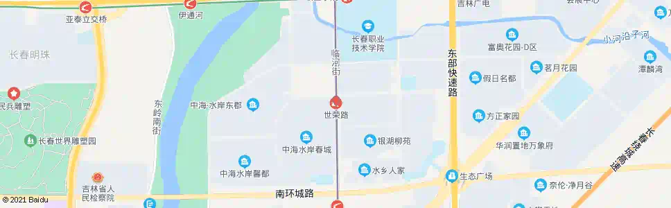 长春世荣路站_公交站地图_长春公交_妙搜公交查询2024