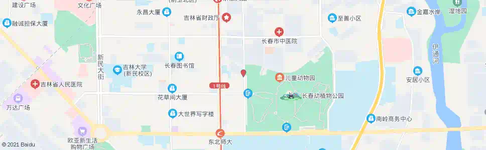 长春市四水厂_公交站地图_长春公交_妙搜公交查询2024