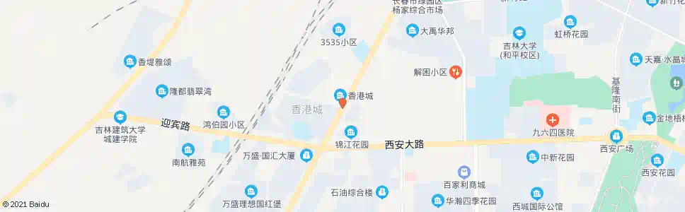 长春老西环城路_公交站地图_长春公交_妙搜公交查询2024