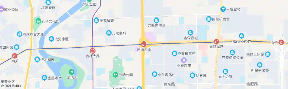 长春东盛路_公交站地图_长春公交_妙搜公交查询2024