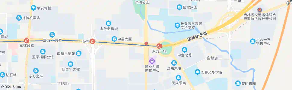 长春洋浦大街(吉林大路站)_公交站地图_长春公交_妙搜公交查询2024