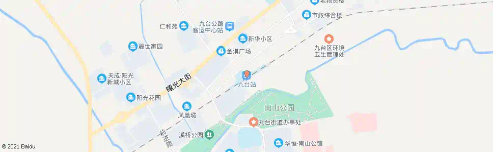 长春九台路_公交站地图_长春公交_妙搜公交查询2024