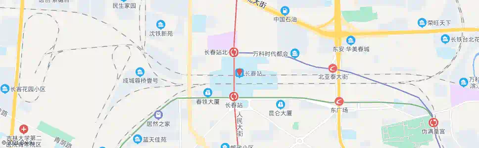 长春长新路_公交站地图_长春公交_妙搜公交查询2024