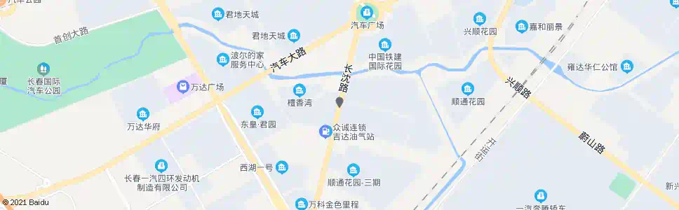 长春绿新市场_公交站地图_长春公交_妙搜公交查询2024