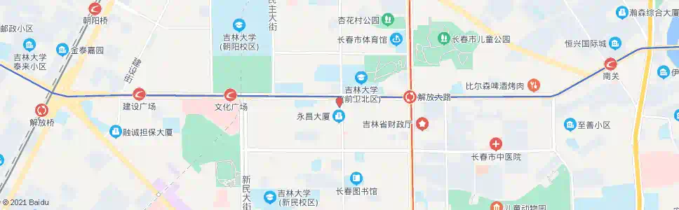 长春省参茸公司_公交站地图_长春公交_妙搜公交查询2024