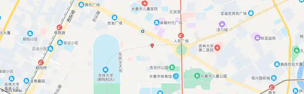 长春二新华_公交站地图_长春公交_妙搜公交查询2024