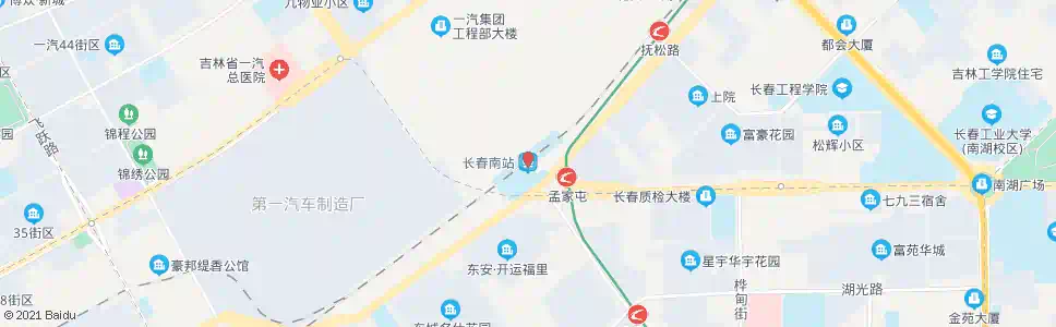 长春西安广场南口_公交站地图_长春公交_妙搜公交查询2024