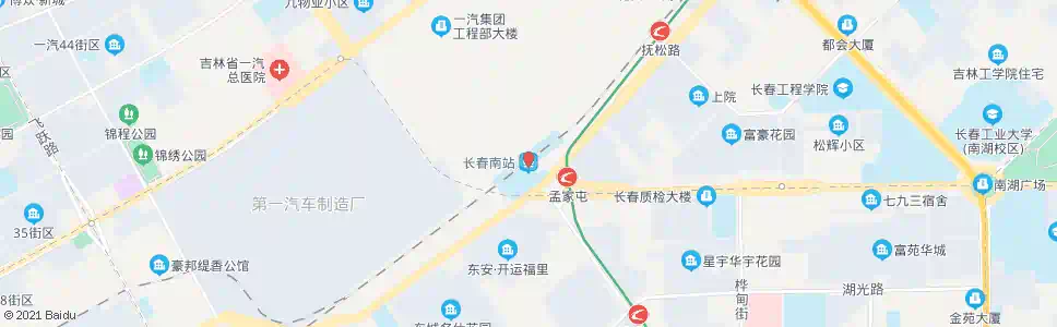 长春白龙路口_公交站地图_长春公交_妙搜公交查询2024