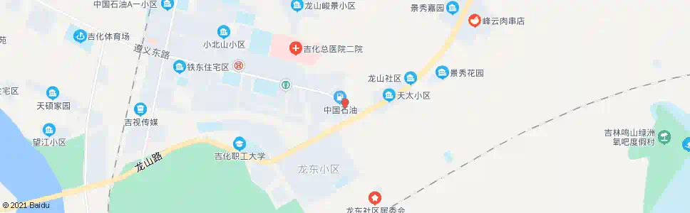 吉林荒山小区_公交站地图_吉林公交_妙搜公交查询2024