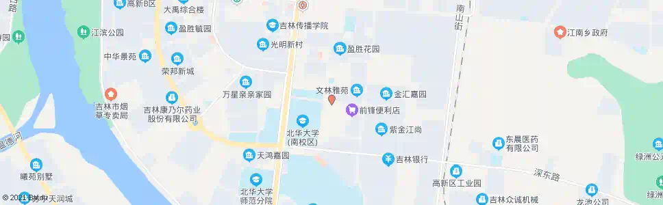 吉林万山路_公交站地图_吉林公交_妙搜公交查询2024