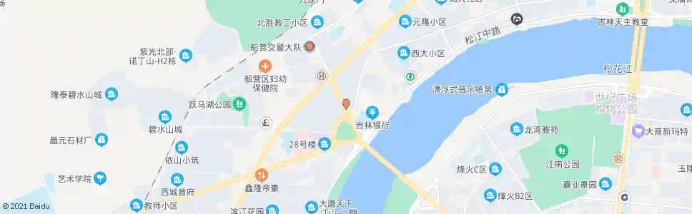 吉林毓文中学_公交站地图_吉林公交_妙搜公交查询2024