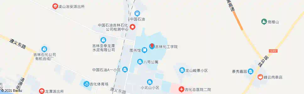 吉林化工学院_公交站地图_吉林公交_妙搜公交查询2024