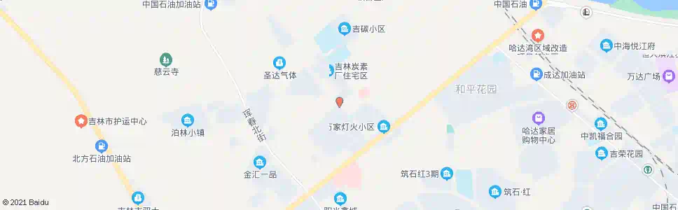 吉林炭素厂住宅_公交站地图_吉林公交_妙搜公交查询2024