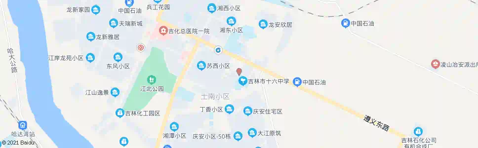 吉林十六中_公交站地图_吉林公交_妙搜公交查询2024