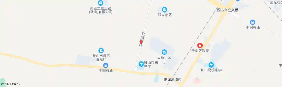 鞍山兴盛南路_公交站地图_鞍山公交_妙搜公交查询2024