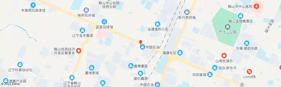 鞍山三街口_公交站地图_鞍山公交_妙搜公交查询2024