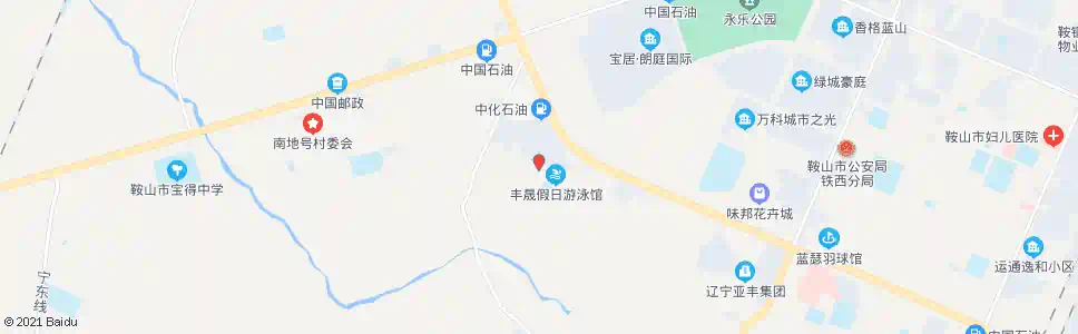 鞍山汇贤礼小区_公交站地图_鞍山公交_妙搜公交查询2024