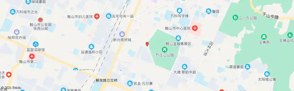 鞍山中心村_公交站地图_鞍山公交_妙搜公交查询2024