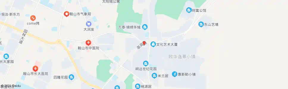 鞍山人才市场_公交站地图_鞍山公交_妙搜公交查询2024