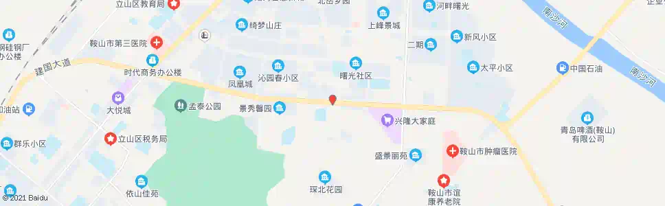 鞍山工业街_公交站地图_鞍山公交_妙搜公交查询2024