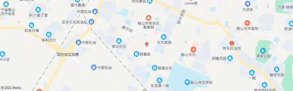 鞍山平安街_公交站地图_鞍山公交_妙搜公交查询2024