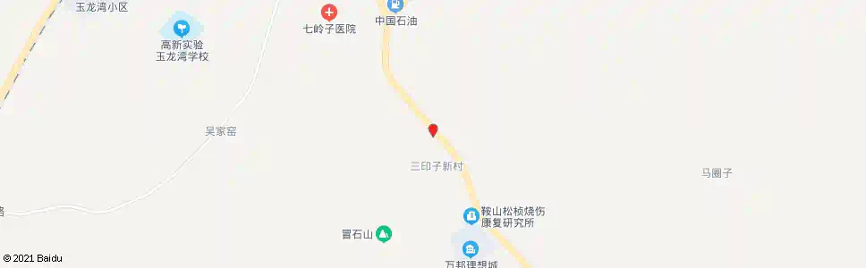 鞍山山印新村_公交站地图_鞍山公交_妙搜公交查询2024