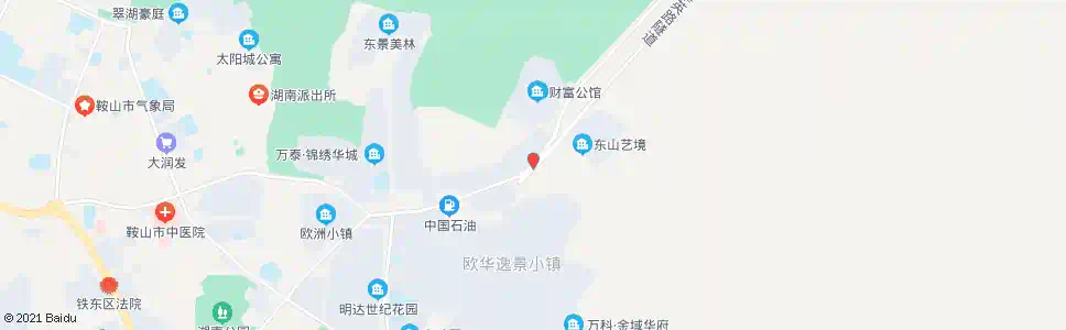 鞍山营城新村_公交站地图_鞍山公交_妙搜公交查询2024