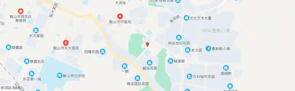 鞍山明达3号b_公交站地图_鞍山公交_妙搜公交查询2024