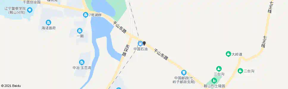 鞍山鞍钢副业总厂_公交站地图_鞍山公交_妙搜公交查询2024