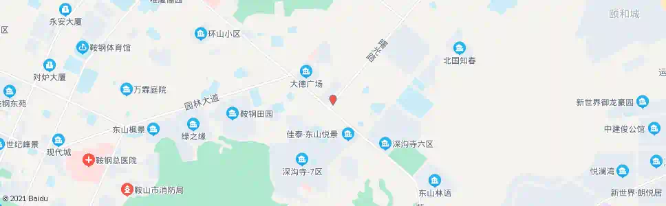 鞍山曙光路口_公交站地图_鞍山公交_妙搜公交查询2024