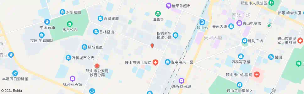 鞍山六道街_公交站地图_鞍山公交_妙搜公交查询2024