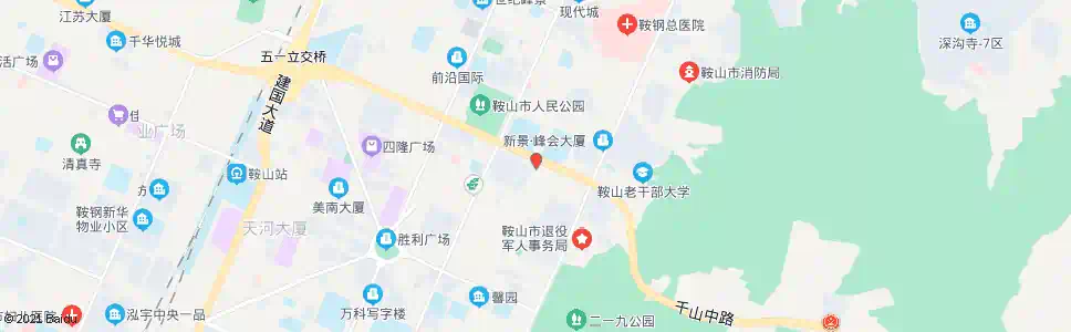 鞍山永昌街_公交站地图_鞍山公交_妙搜公交查询2024