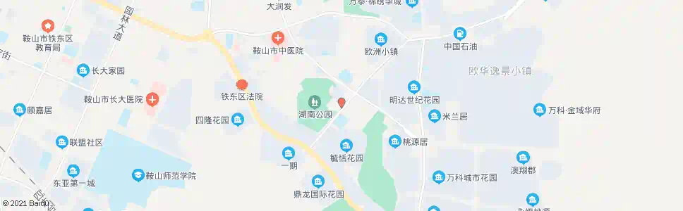 鞍山明达3号a_公交站地图_鞍山公交_妙搜公交查询2024